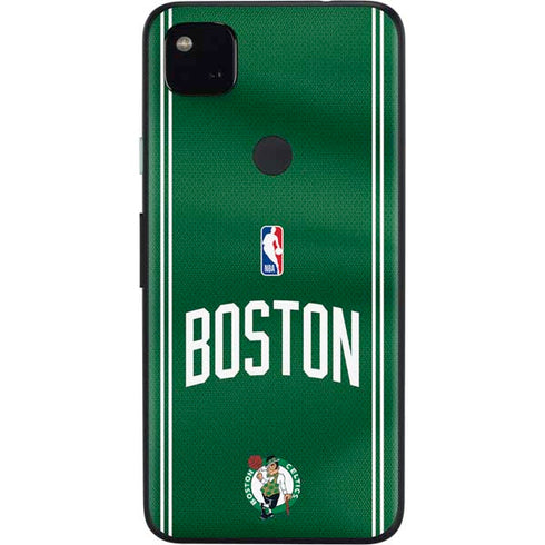NBA Boston Celtics Jersey Google Pixel 4a Skin